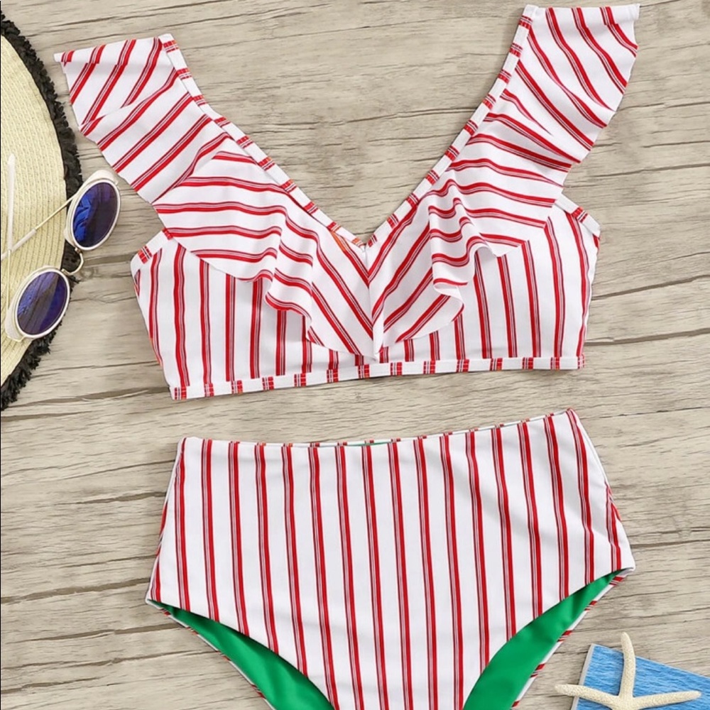 SHEIN high waisted swimsuit